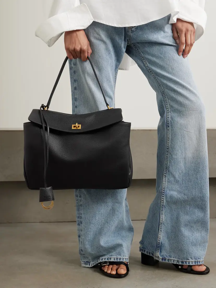 Balenciaga Rodeo Medium Textured-leather Shoulder Bag | Thumbnail 2 Balenciaga Rodeo Medium Textured-leather Shoulder Bag | Thumbnail 2