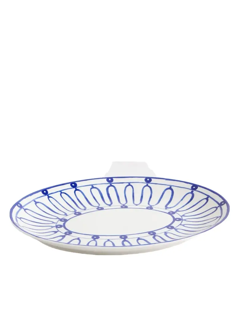 Themis Z Kyma Painted Porcelain Serving Platter | Image 1 Themis Z Kyma Painted Porcelain Serving Platter | Image 1