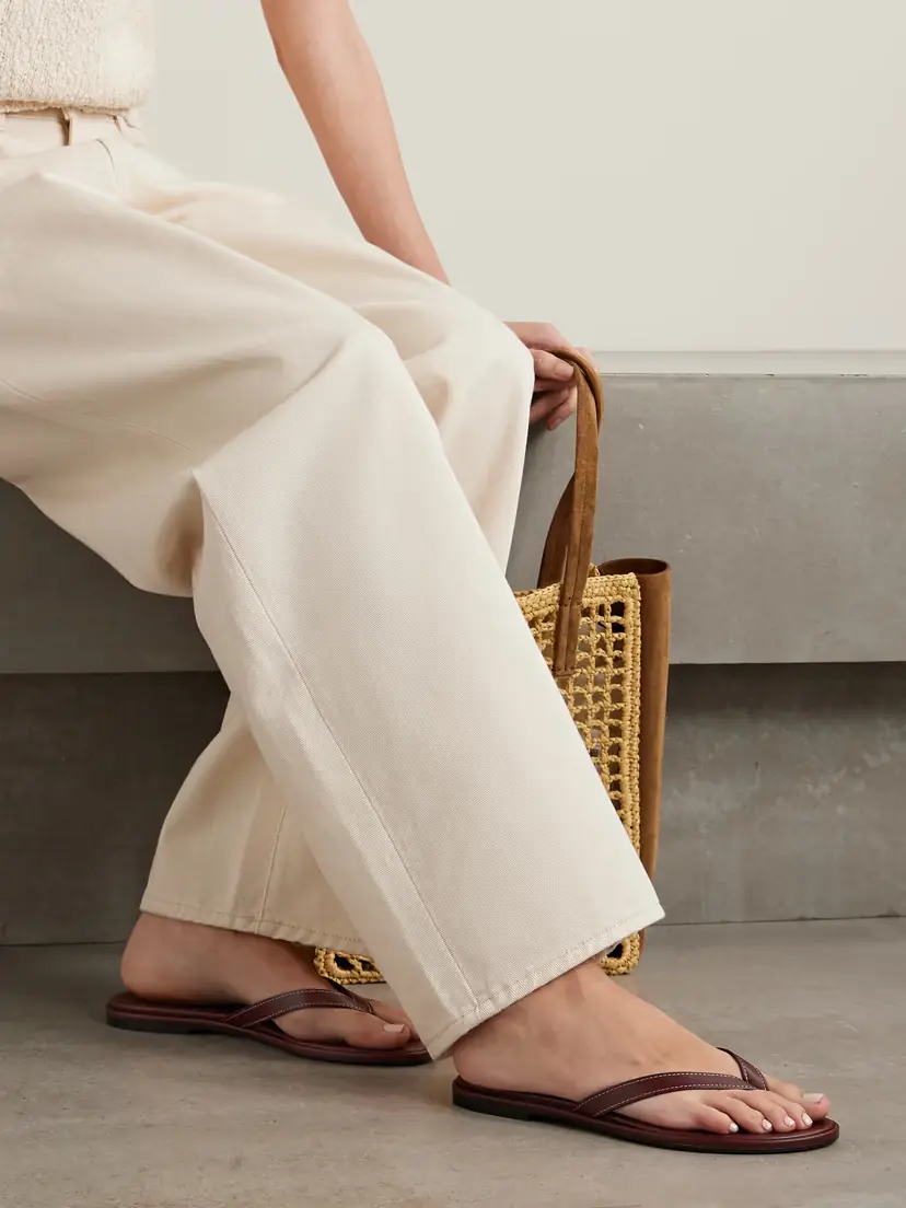 aeyde Melody Leather Flip Flops | Thumbnail 2 aeyde Melody Leather Flip Flops | Thumbnail 2