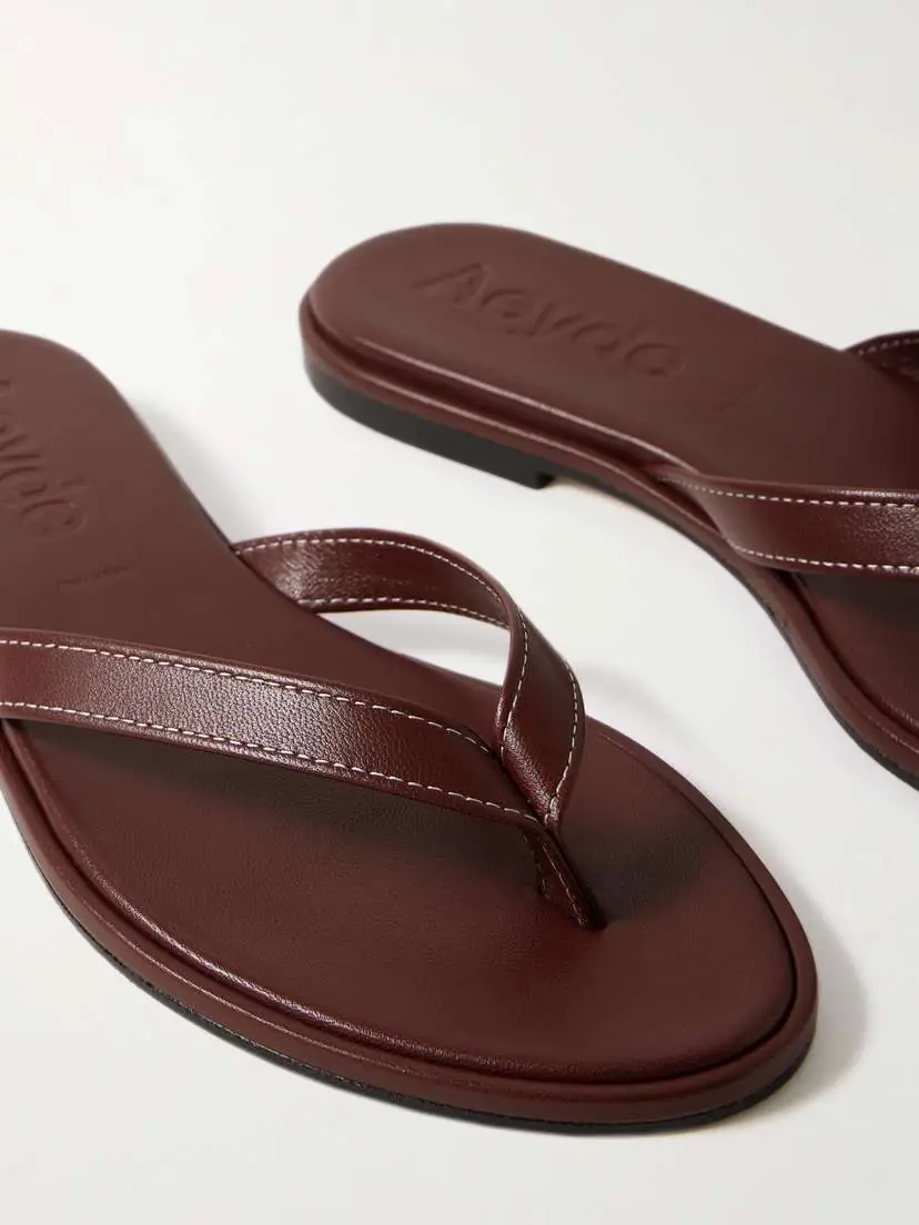 aeyde Melody Leather Flip Flops | Thumbnail 4 aeyde Melody Leather Flip Flops | Thumbnail 4