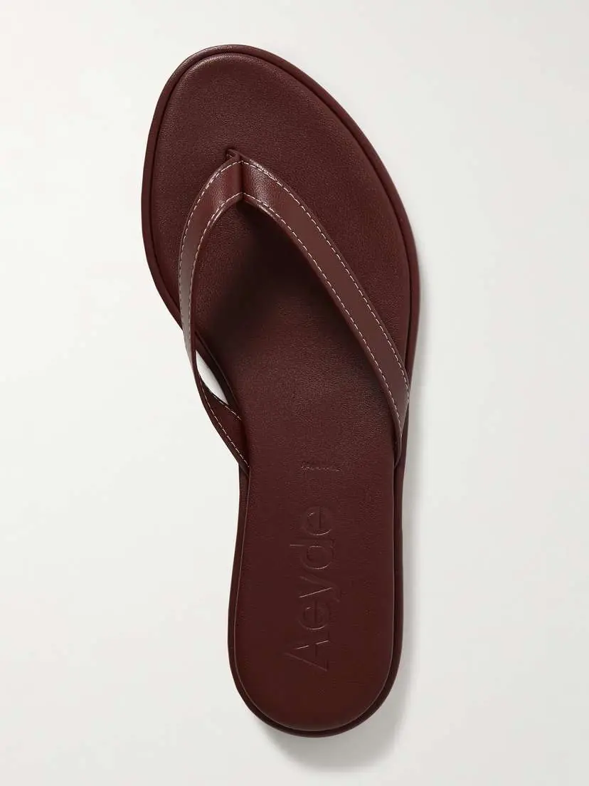 aeyde Melody Leather Flip Flops | Thumbnail 5 aeyde Melody Leather Flip Flops | Thumbnail 5