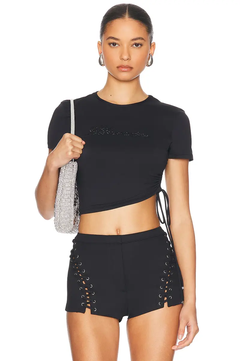 BLUMARINE Cropped T-shirt | Image 1 BLUMARINE Cropped T-shirt | Image 1