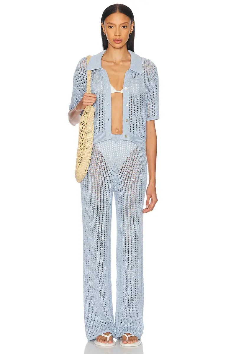 La Porte Ophelia Windowpane Knit Top | Thumbnail 5 La Porte Ophelia Windowpane Knit Top | Thumbnail 5