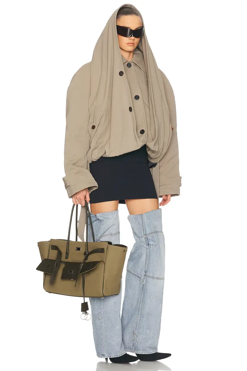Balenciaga Bel Air Canvas Medium Carry All Bag | Thumbnail 2 Balenciaga Bel Air Canvas Medium Carry All Bag | Thumbnail 2