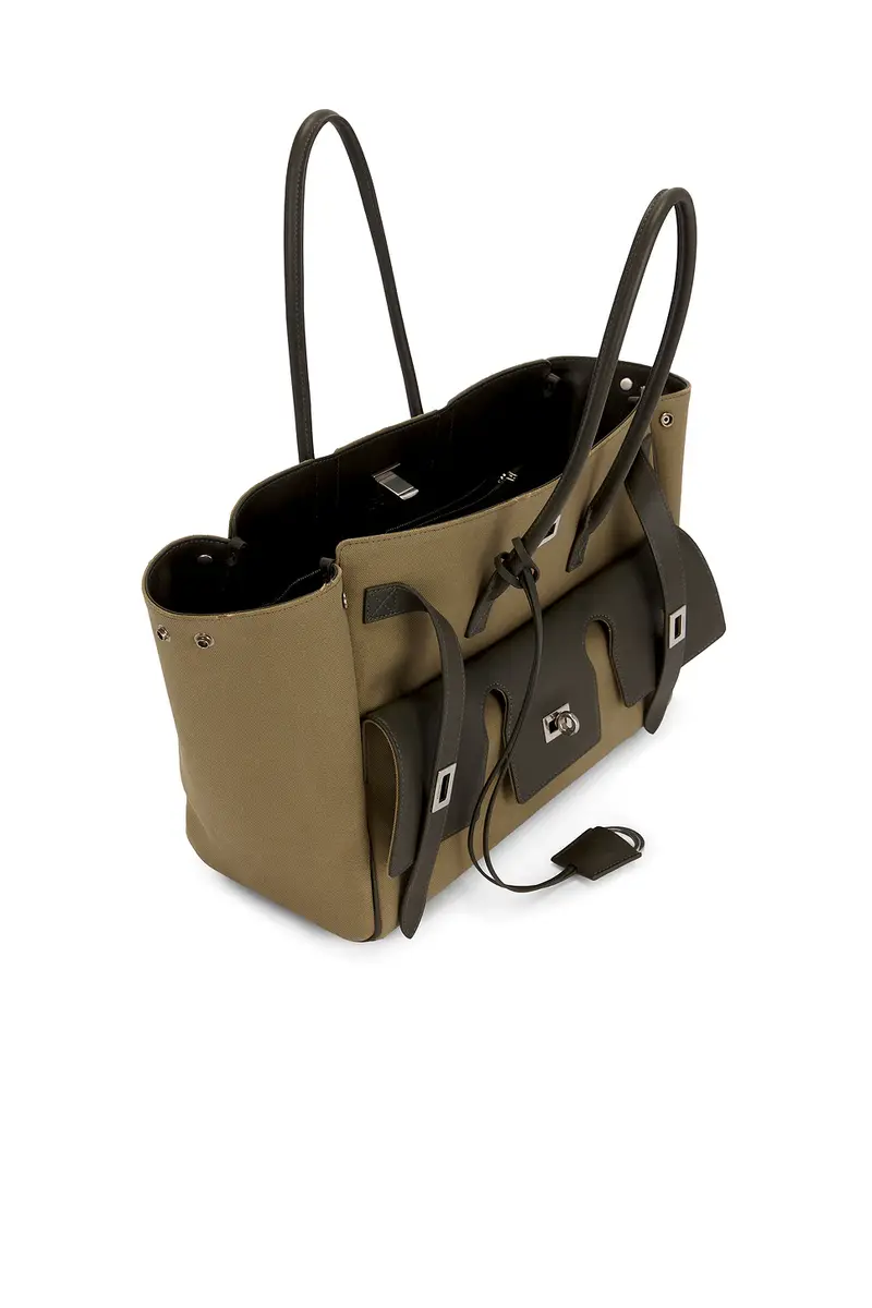 Balenciaga Bel Air Canvas Medium Carry All Bag | Thumbnail 5 Balenciaga Bel Air Canvas Medium Carry All Bag | Thumbnail 5