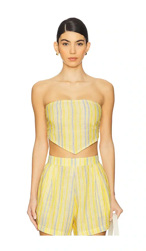 vitamin A Joni Scarf Top