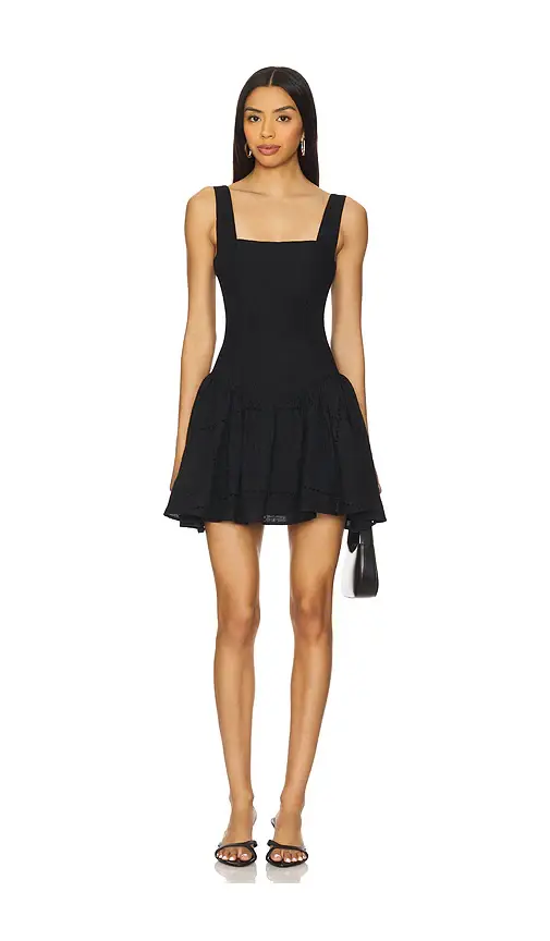 Corset Peplum Mini Dress Corset Peplum Mini Dress