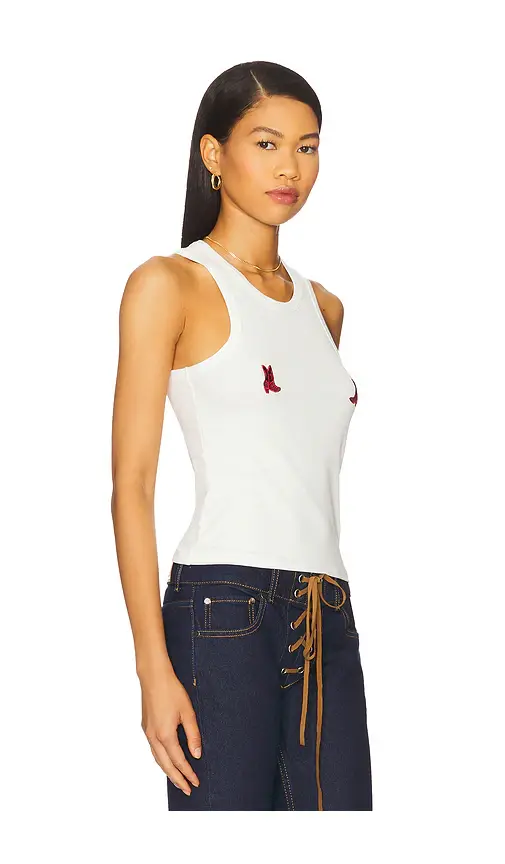 Understated Leather x REVOLVE Nice Boots Tank Top | Thumbnail 2 Understated Leather x REVOLVE Nice Boots Tank Top | Thumbnail 2