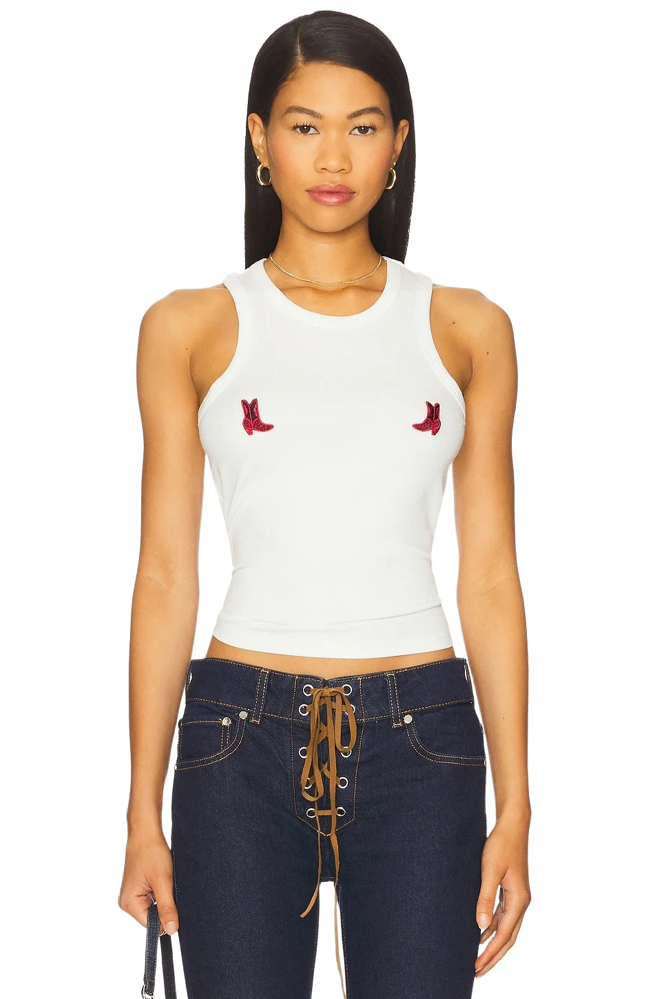 Understated Leather x REVOLVE Nice Boots Tank Top