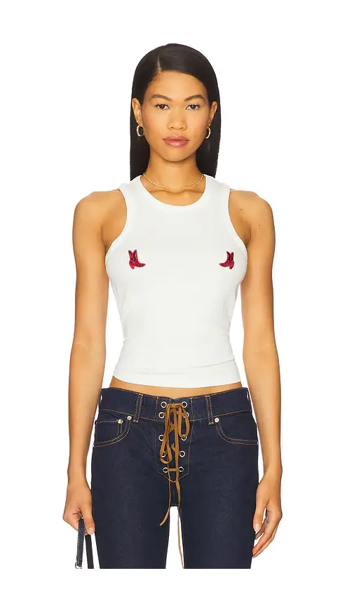 Understated Leather x REVOLVE Nice Boots Tank Top