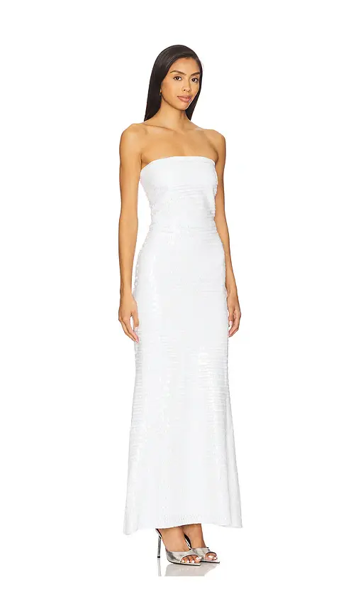 SIMONMILLER Sculpty Strapless Sequin Dress | Thumbnail 2