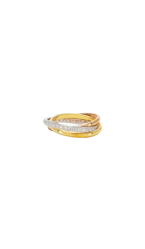 SHASHI Vera Pave Ring | Image 1 SHASHI Vera Pave Ring | Image 1