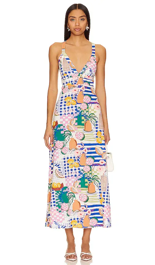 MINKPINK Al Fresco Midi Dress