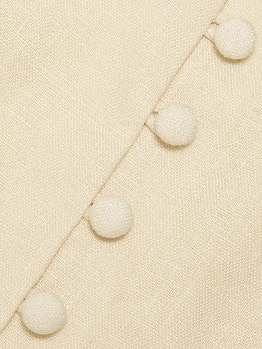 Reformation Women's Addison Linen Vest Top | Thumbnail 7 Reformation Women's Addison Linen Vest Top | Thumbnail 7
