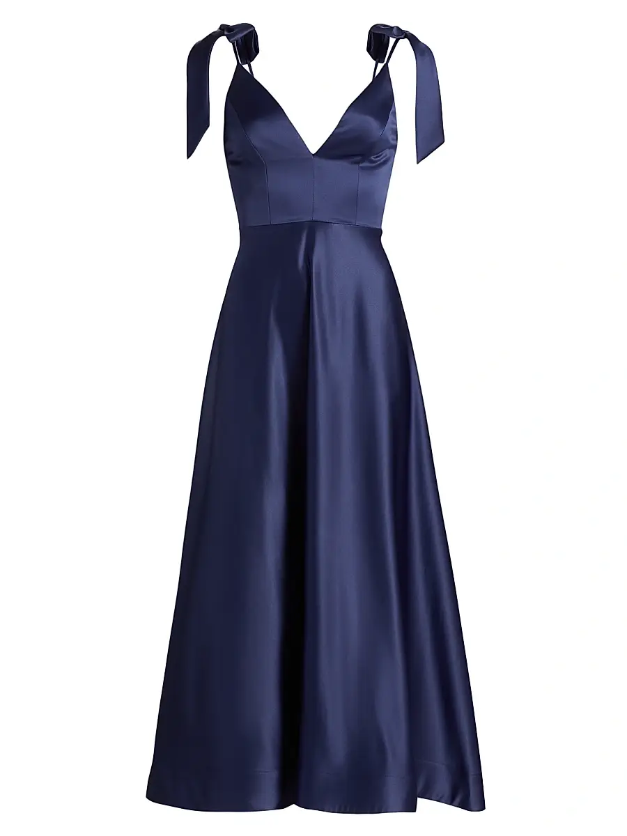 As It May Women's Paula Satin Midi-Dress | Image 1 As It May Women's Paula Satin Midi-Dress | Image 1