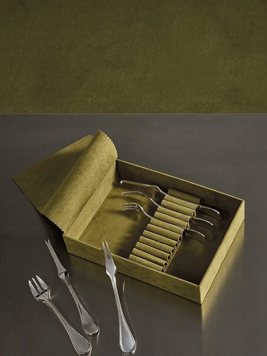 Christofle Albi Silverplated 7-Piece Seafood Set For 2 | Thumbnail 3 Christofle Albi Silverplated 7-Piece Seafood Set For 2 | Thumbnail 3