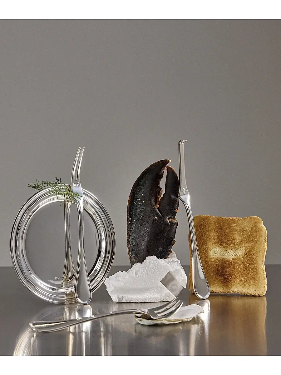 Christofle Albi Silverplated 7-Piece Seafood Set For 2 | Thumbnail 4 Christofle Albi Silverplated 7-Piece Seafood Set For 2 | Thumbnail 4