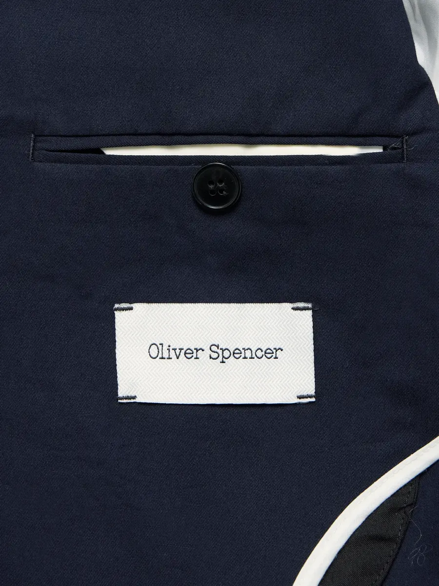 Oliver Spencer Theobald Slim-Fit Unstructured Cotton Suit Jacket - Men | Thumbnail 5 Oliver Spencer Theobald Slim-Fit Unstructured Cotton Suit Jacket - Men | Thumbnail 5