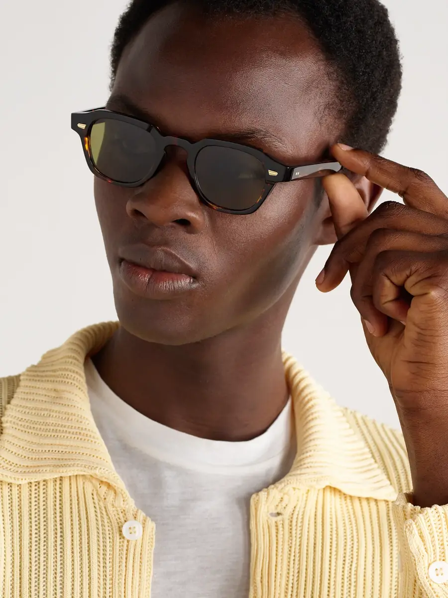Cutler and Gross 1420 Round-Frame Tortoiseshell Acetate Sunglasses - Men | Thumbnail 2 Cutler and Gross 1420 Round-Frame Tortoiseshell Acetate Sunglasses - Men | Thumbnail 2
