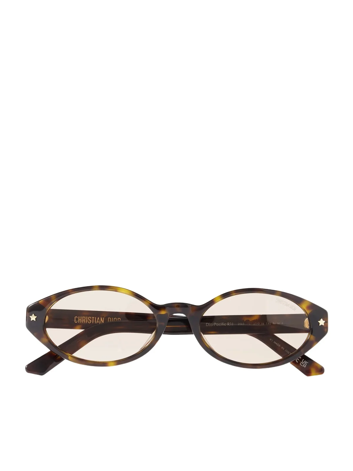 Diorpacific R1i Oval-frame Tortoiseshell Acetate Sunglasses Diorpacific R1i Oval-frame Tortoiseshell Acetate Sunglasses