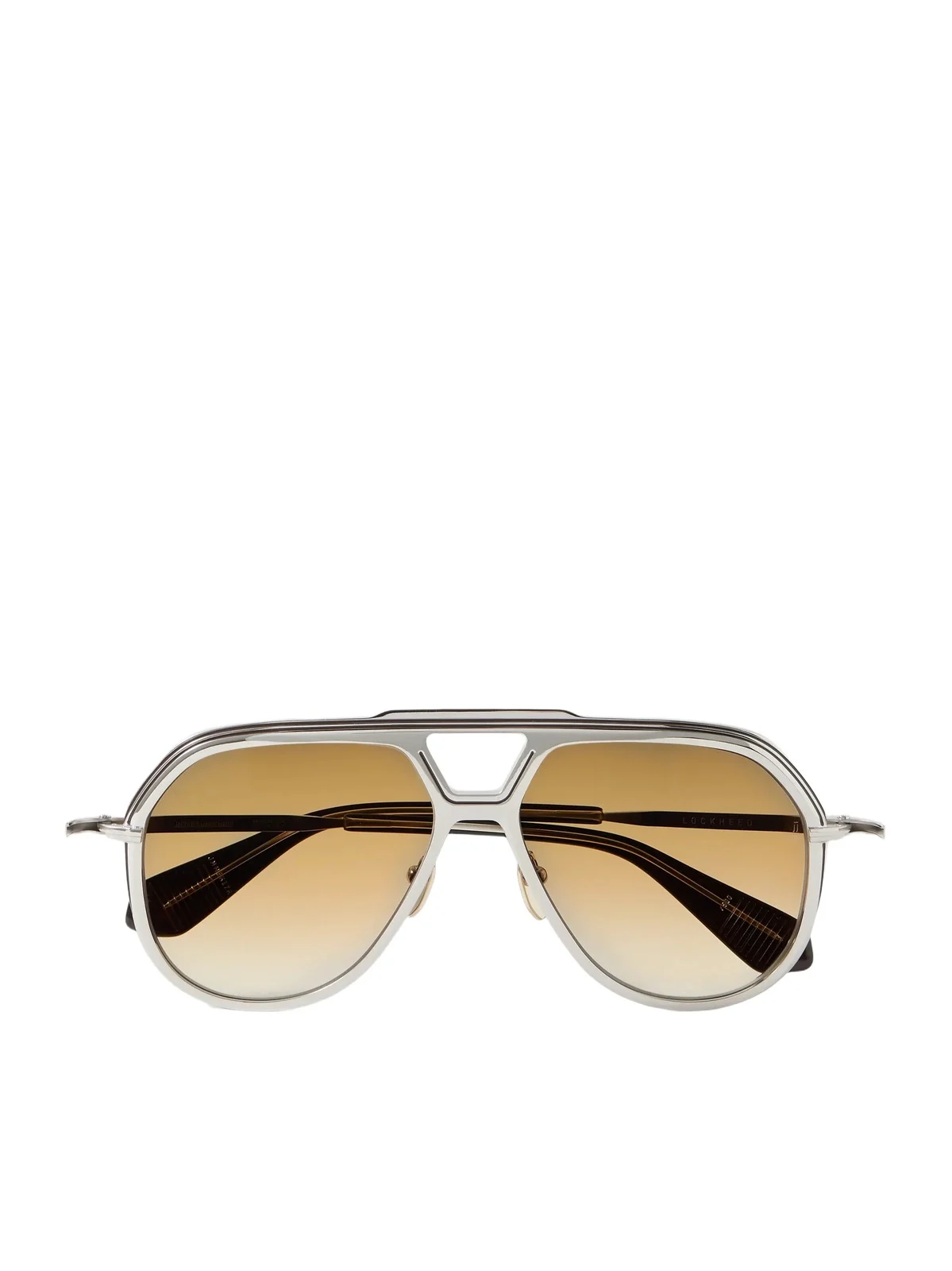 Lockheed Aviator-style Titanium And Acetate Sunglasses - Silver Lockheed Aviator-style Titanium And Acetate Sunglasses - Silver