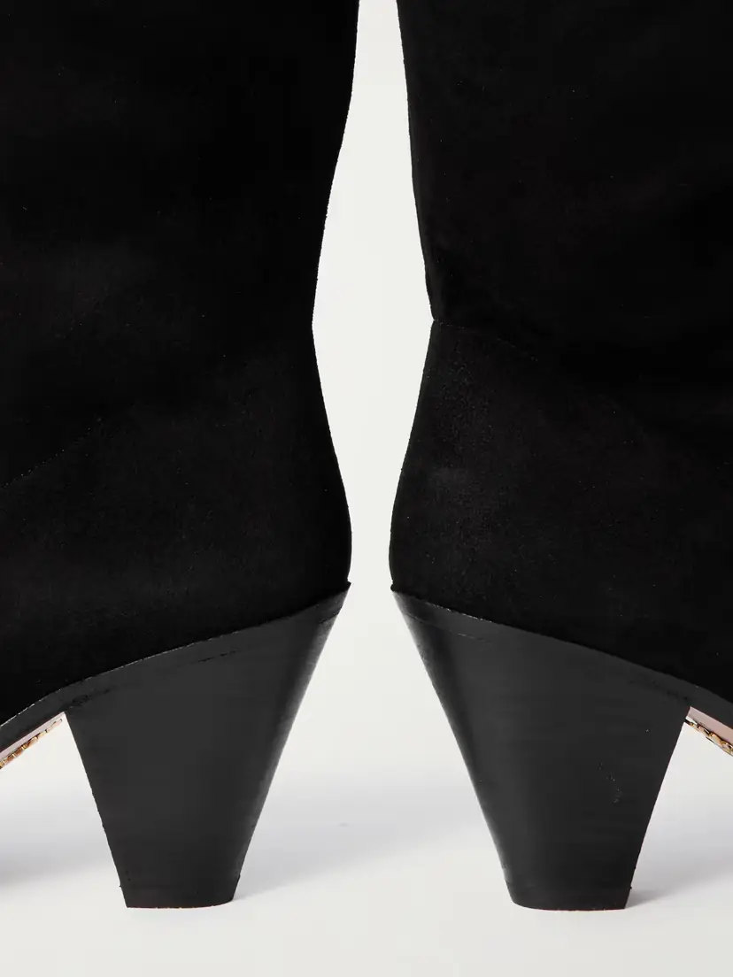 Aquazzura Boogie 70 Suede Ankle Boots | Thumbnail 4