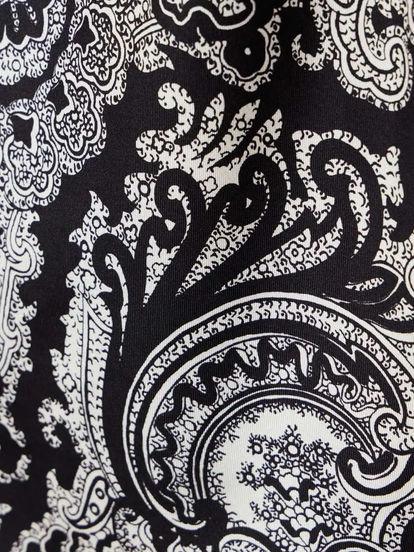 Nili Lotan Audrey Bandana-print Silk Halterneck Top | Thumbnail 4
