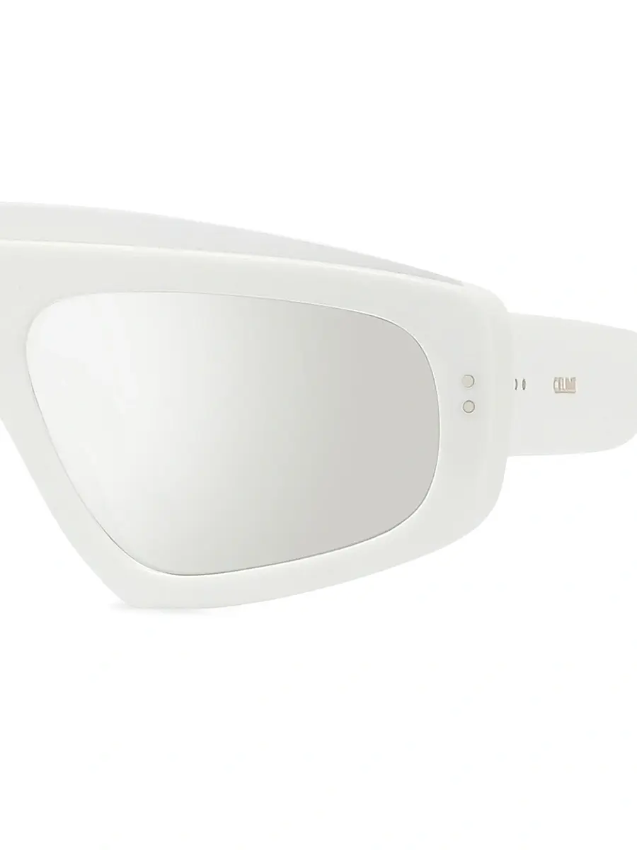 CELINE Men's Curved Smoke 61MM Sunglasses | Thumbnail 3 CELINE Men's Curved Smoke 61MM Sunglasses | Thumbnail 3