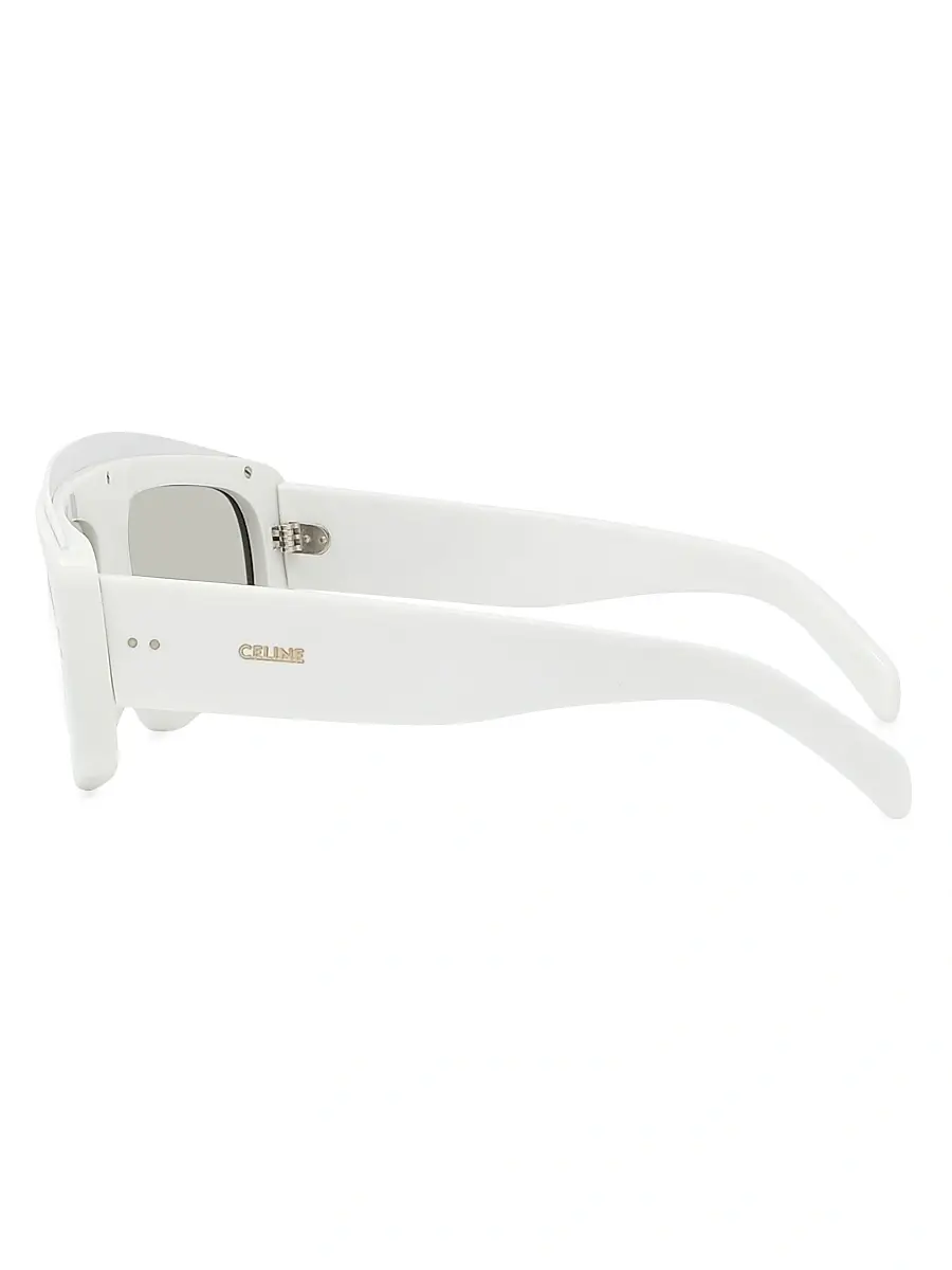CELINE Men's Curved Smoke 61MM Sunglasses | Thumbnail 4 CELINE Men's Curved Smoke 61MM Sunglasses | Thumbnail 4