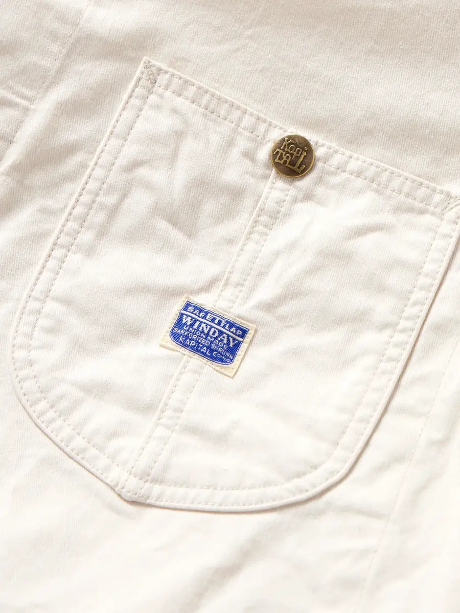 KAPITAL Rough-Face Printed Cotton-Twill Overshirt - Men | Thumbnail 4 KAPITAL Rough-Face Printed Cotton-Twill Overshirt - Men | Thumbnail 4