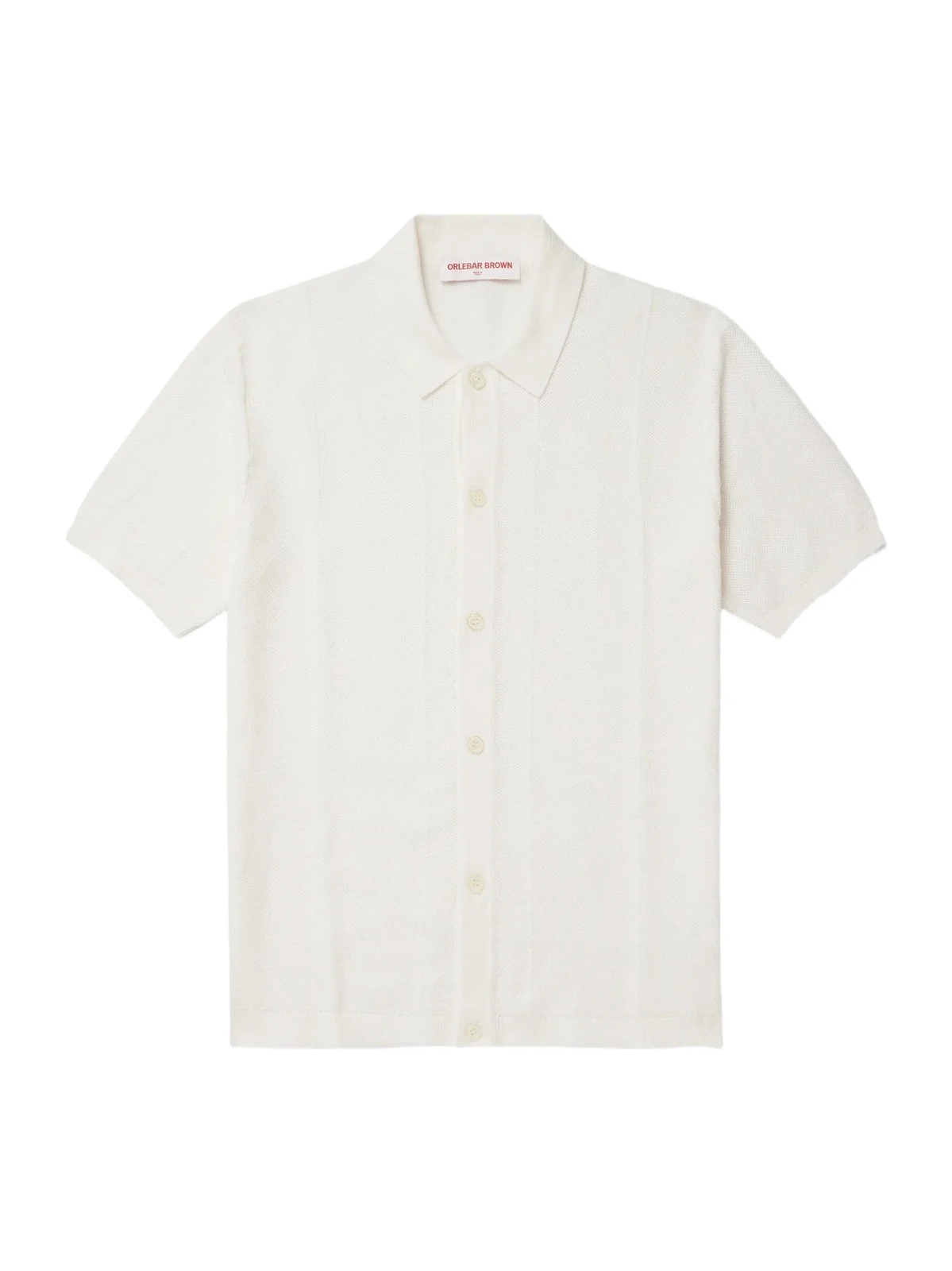 Tiernan Ribbed Cotton Shirt - Men