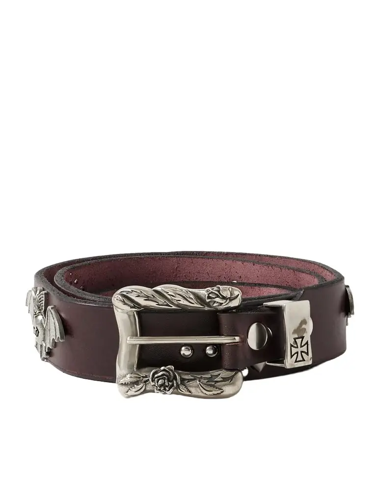Enfants Riches Déprimés 4cm Studded Leather Belt - Men | Image 1 Enfants Riches Déprimés 4cm Studded Leather Belt - Men | Image 1