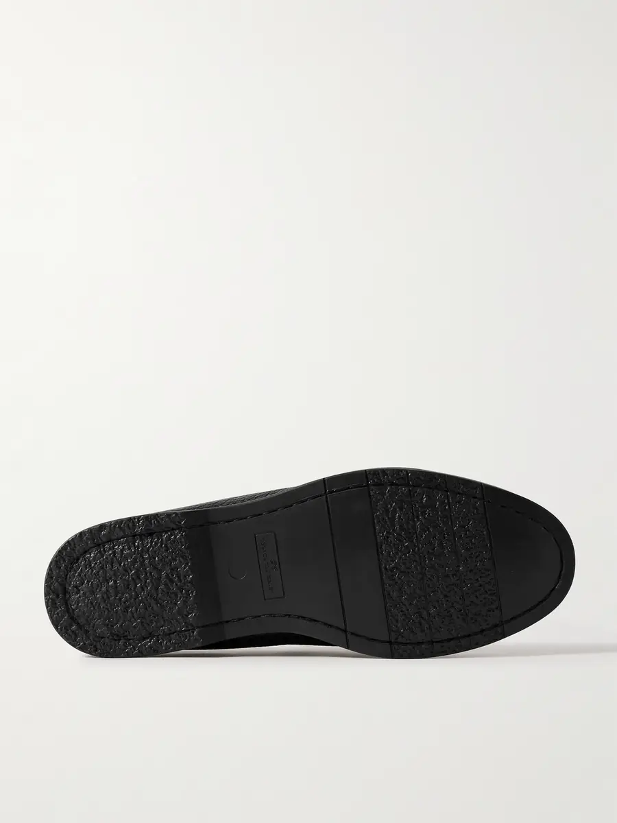 George Cleverley Cornwall Full-Grain Deerskin Loafers - Men | Thumbnail 3