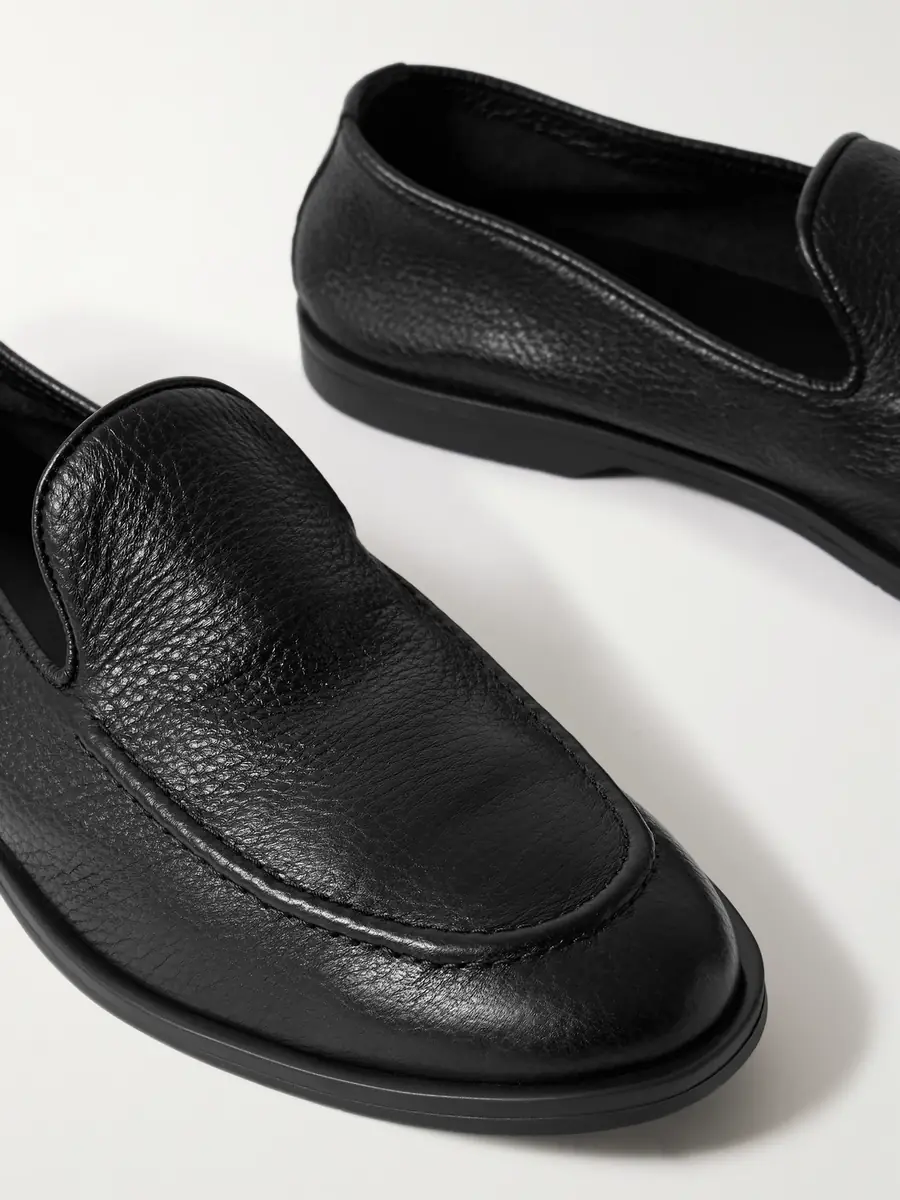 George Cleverley Cornwall Full-Grain Deerskin Loafers - Men | Thumbnail 5