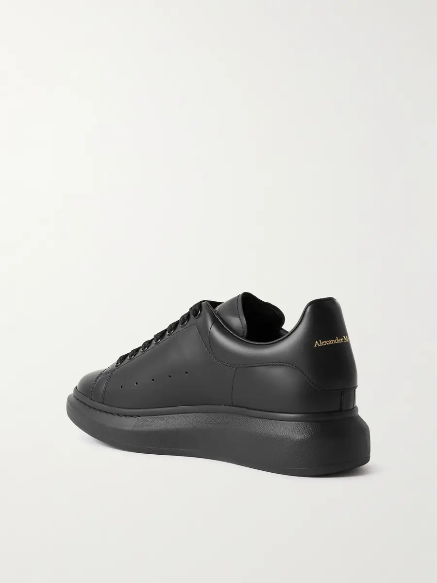 Alexander McQueen Exaggerated-Sole Leather Sneakers - Men | Thumbnail 4 Alexander McQueen Exaggerated-Sole Leather Sneakers - Men | Thumbnail 4
