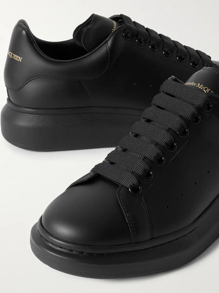 Alexander McQueen Exaggerated-Sole Leather Sneakers - Men | Thumbnail 5 Alexander McQueen Exaggerated-Sole Leather Sneakers - Men | Thumbnail 5