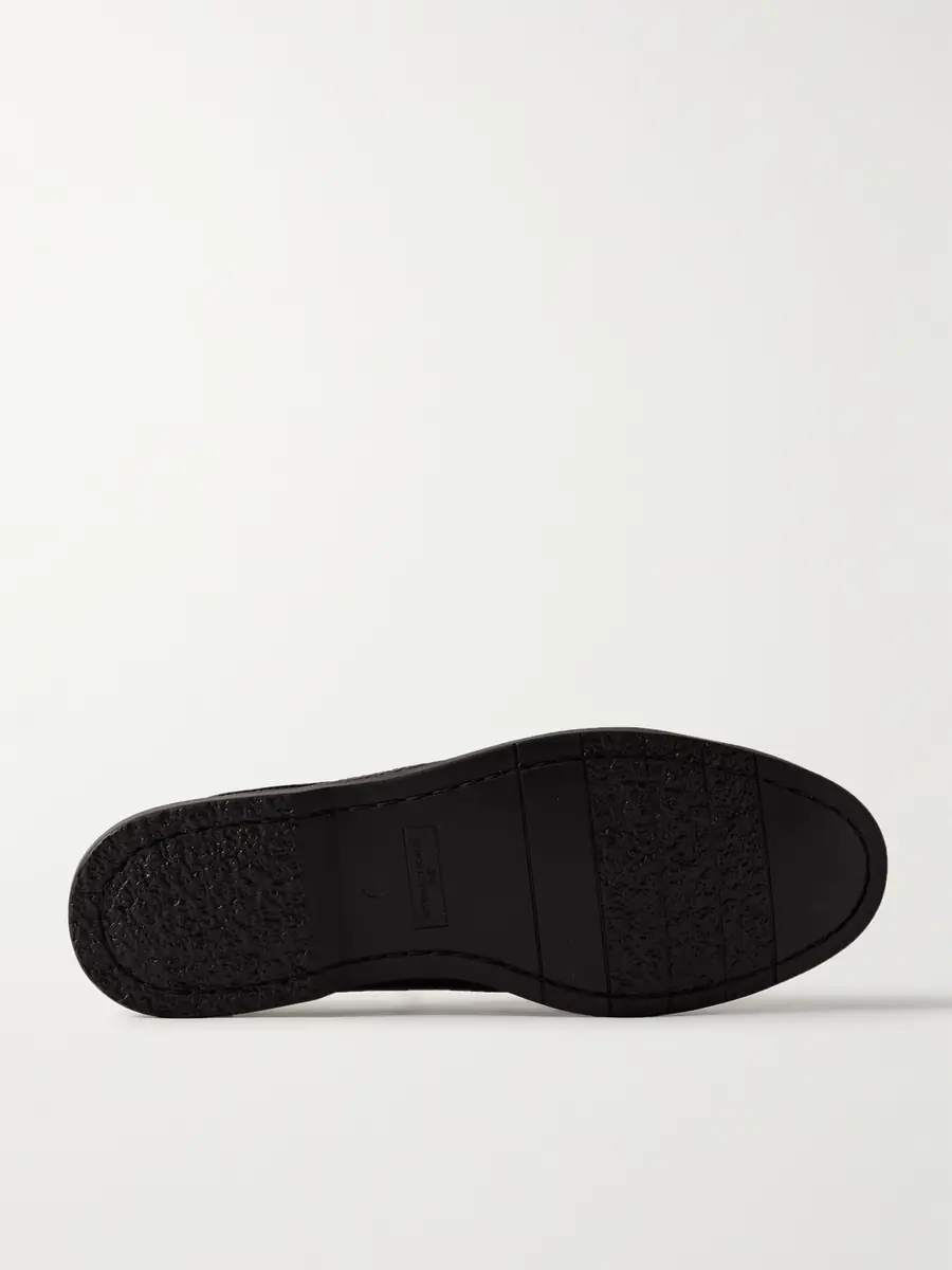 George Cleverley Cornwall Full-Grain Deerskin Loafers - Men | Thumbnail 3 George Cleverley Cornwall Full-Grain Deerskin Loafers - Men | Thumbnail 3