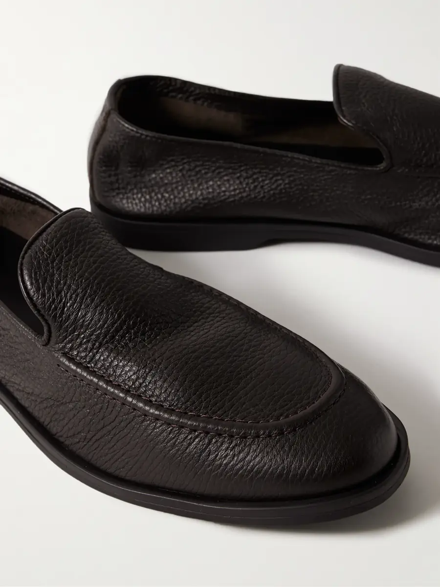 George Cleverley Cornwall Full-Grain Deerskin Loafers - Men | Thumbnail 5 George Cleverley Cornwall Full-Grain Deerskin Loafers - Men | Thumbnail 5