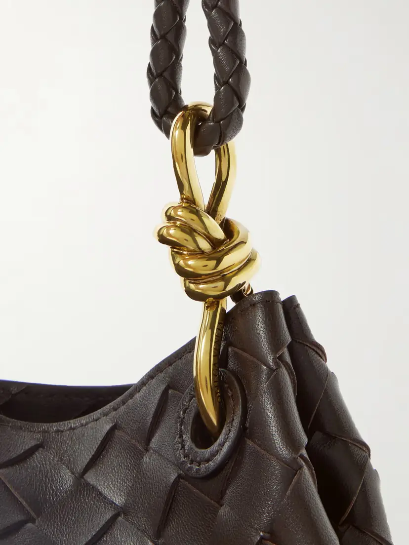 Bottega Veneta Parachute Medium Intrecciato Leather Shoulder Bag | Thumbnail 4