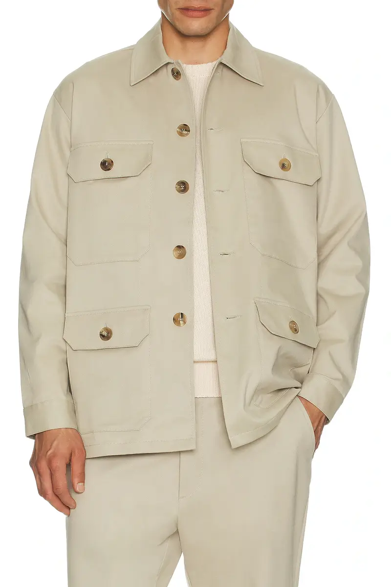 Ghiaia Cashmere Safari Jacket | Thumbnail 3