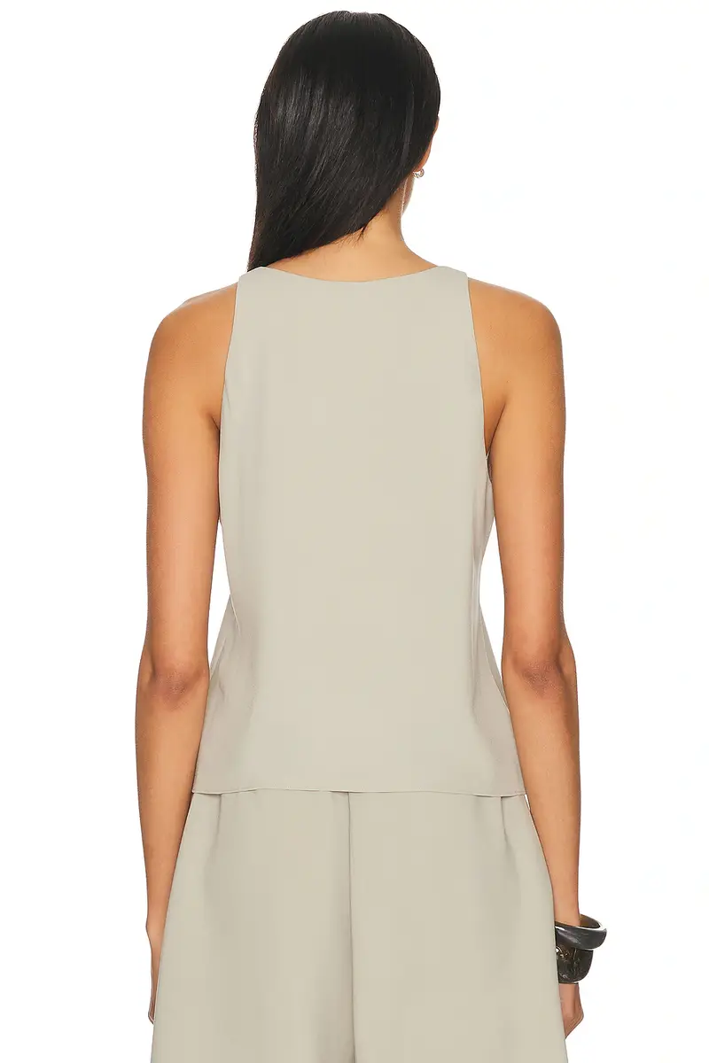LESET Ari High Neck Tank Top | Thumbnail 3