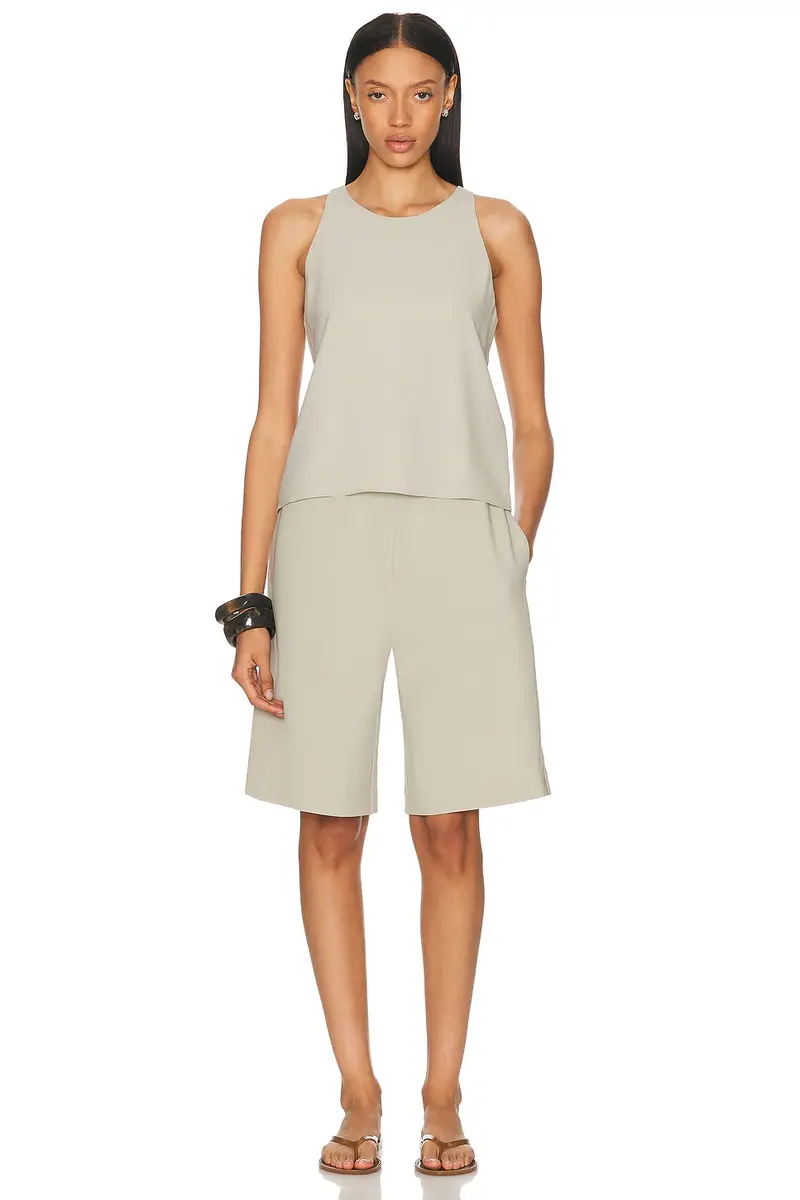 LESET Ari High Neck Tank Top | Thumbnail 4