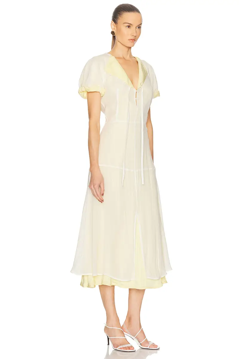 Jil Sander Short Sleeve Dress | Thumbnail 2 Jil Sander Short Sleeve Dress | Thumbnail 2