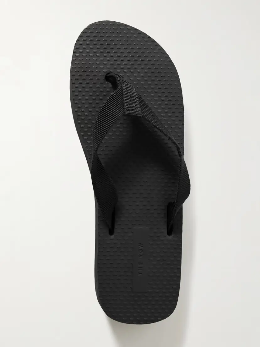 The Row Dune Cotton-blend Grosgrain Platform Flip Flops | Thumbnail 5