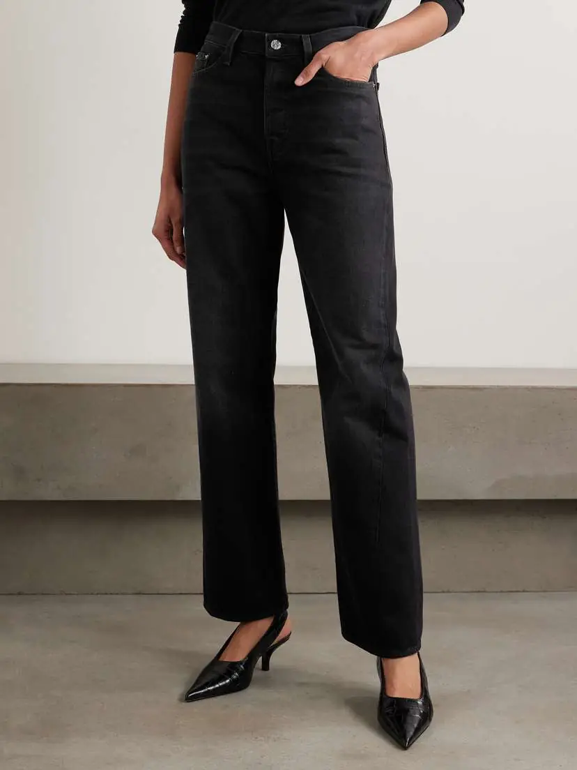 TOTEME Mid-rise Straight-leg Organic Jeans | Thumbnail 3 TOTEME Mid-rise Straight-leg Organic Jeans | Thumbnail 3