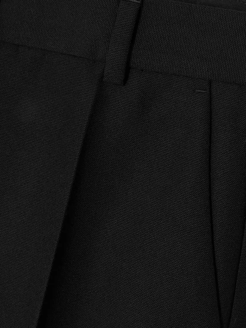 TOTEME Garderob Recycled Grain De Poudre Straight-leg Pants | Thumbnail 5