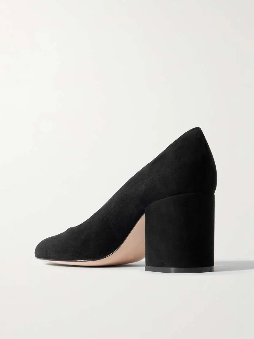 Gianvito Rossi Joelle 70 Suede Pumps | Thumbnail 3 Gianvito Rossi Joelle 70 Suede Pumps | Thumbnail 3