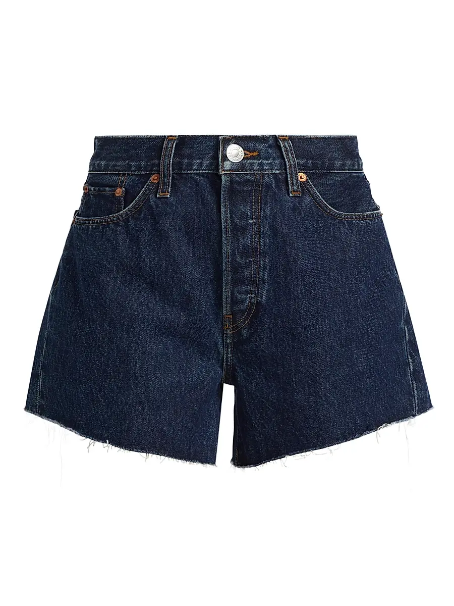 RE/DONE Women's 90s Low-Slung Denim Shorts