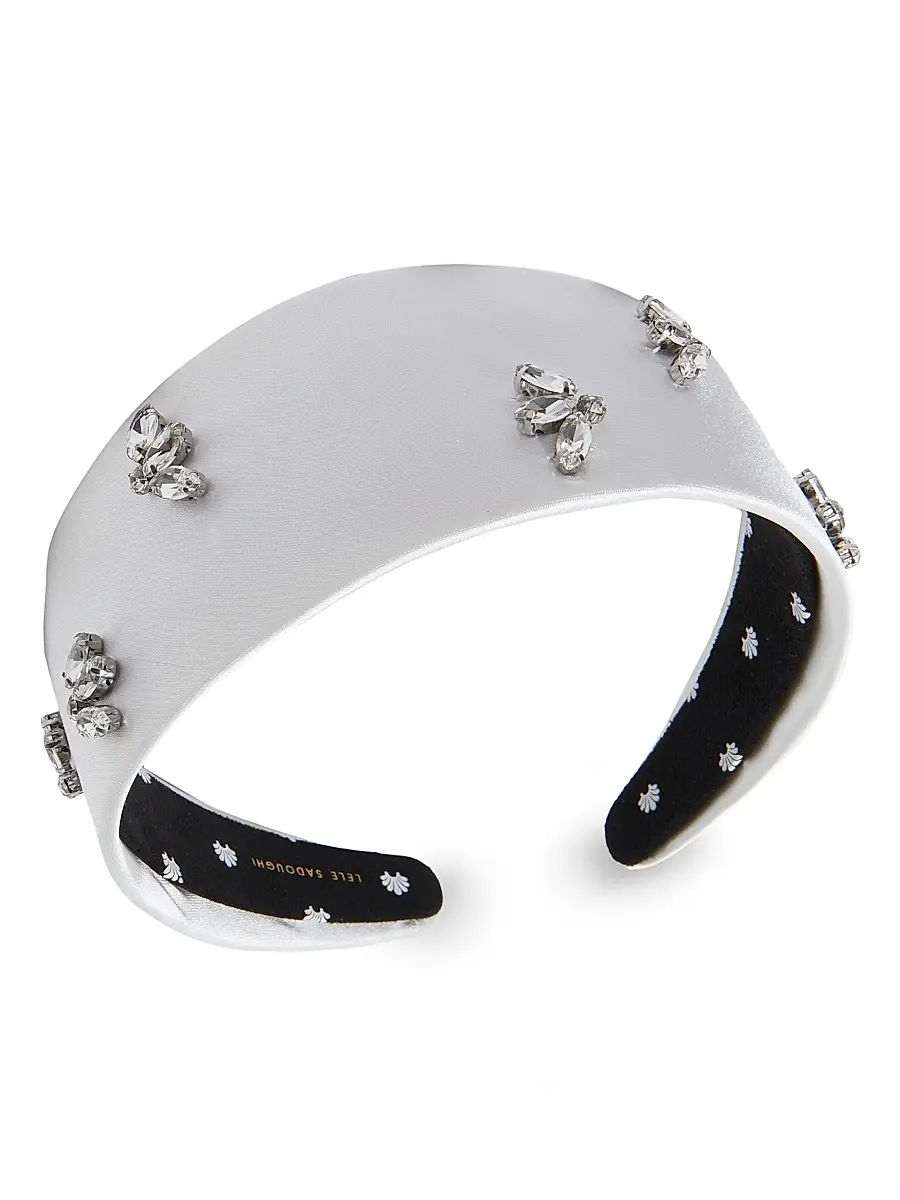 Lele Sadoughi Women's Brigitte Crystal-Embellished Headband | Thumbnail 2