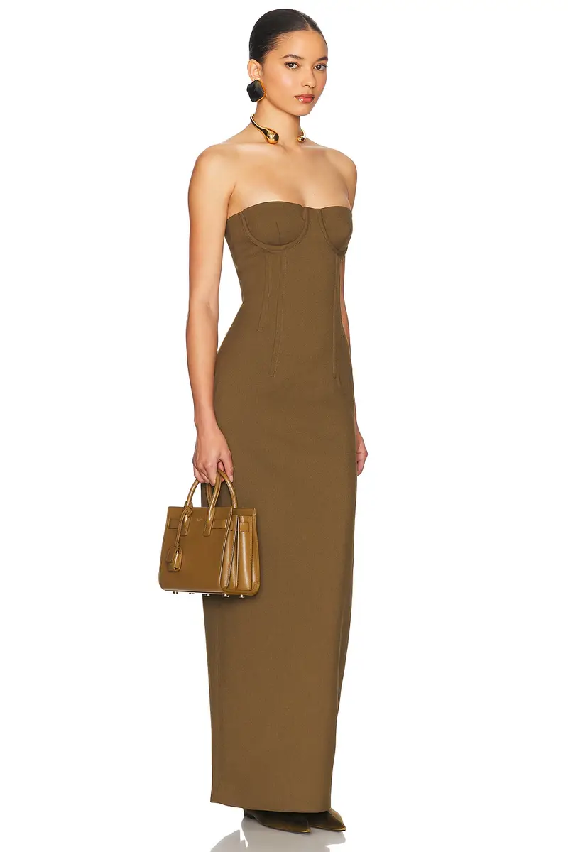 Helsa The Linear Suiting Dress | Thumbnail 4 Helsa The Linear Suiting Dress | Thumbnail 4